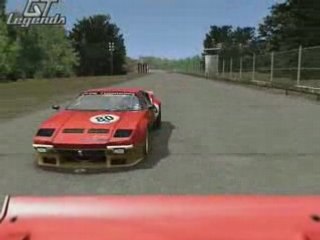 Gt Legends duel Fab logan vs Gilles Villeneuve 10kMonza