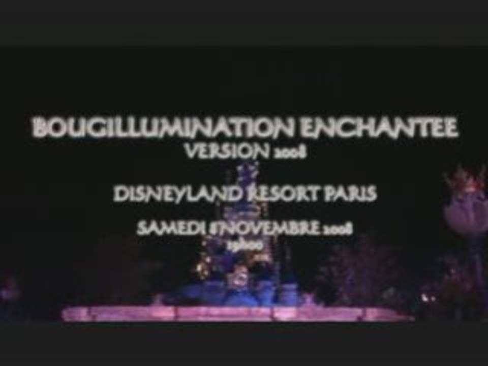 Bougillumination Enchantée Version 2008