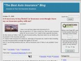 Car Insurance Blog