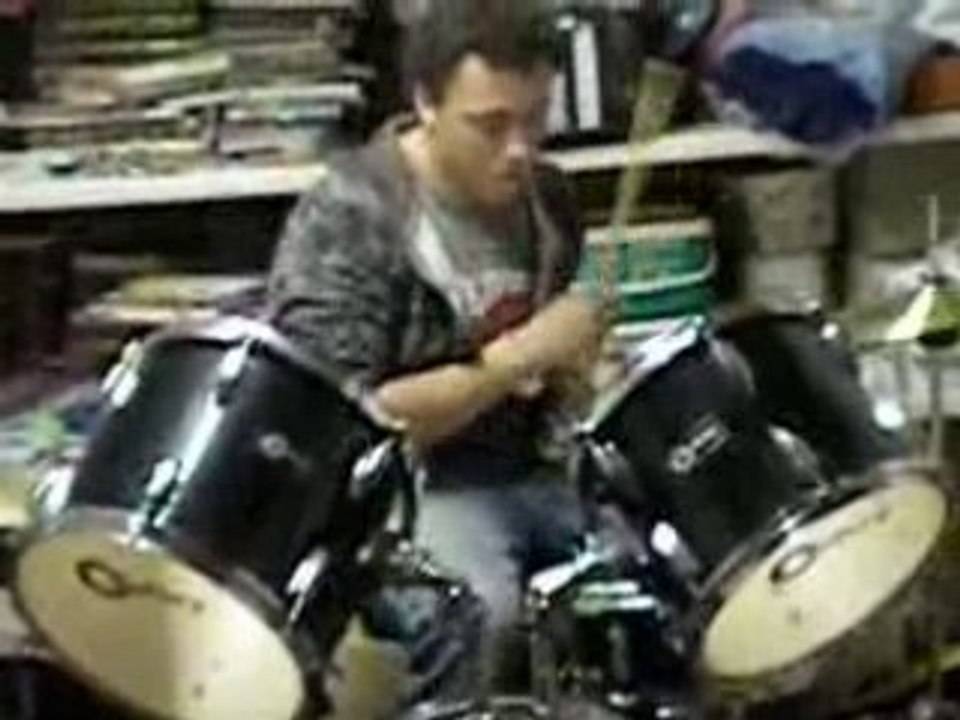 moi a la batterie