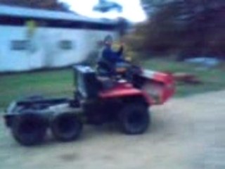 Premier tour de roues du poncin