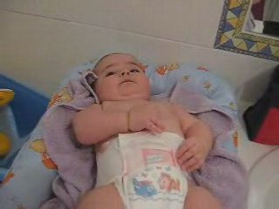 Un bain mouvementé
