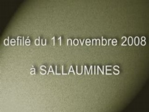 majorettes dauphines sallauminoises defilé 11 novembre 2008
