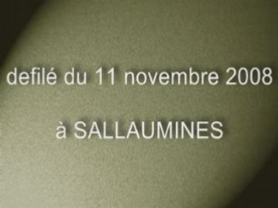 majorettes dauphines sallauminoises  defilé 11 novembre 2008