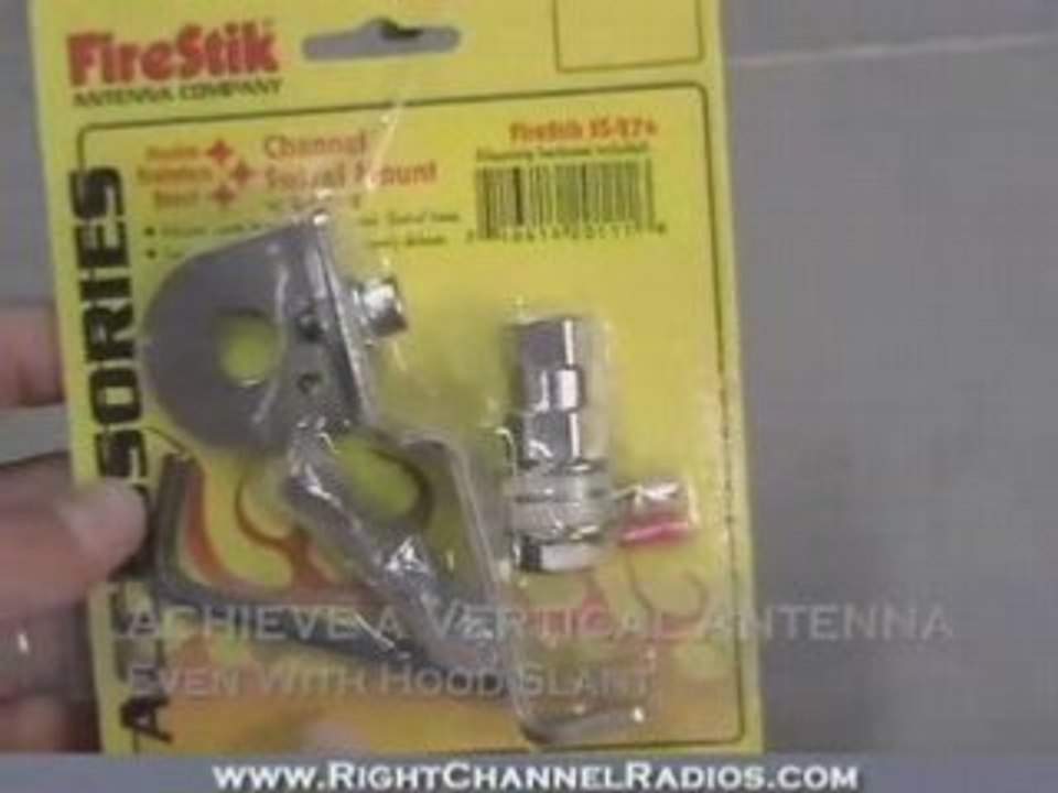 SS-274A Firestik Hood Channel Mount