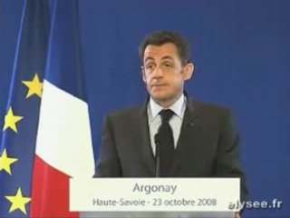 Sarkozy LE NOUVEL ORDRE MONDIAL