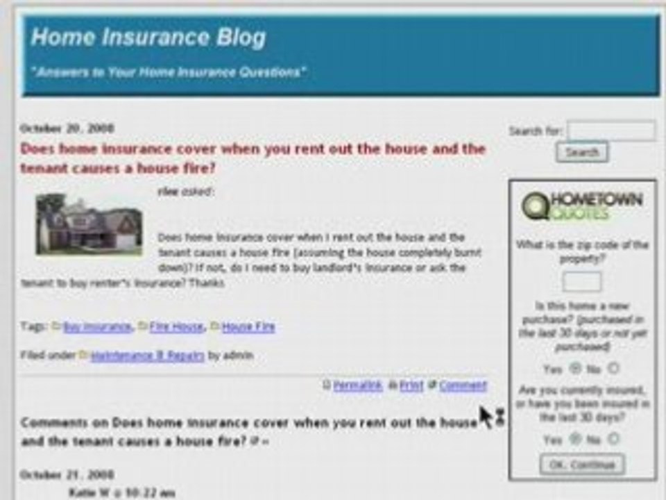 Home Insurance Q&A