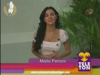 MAITE PERRONI - el TELETÓN lo haces tu (2008)