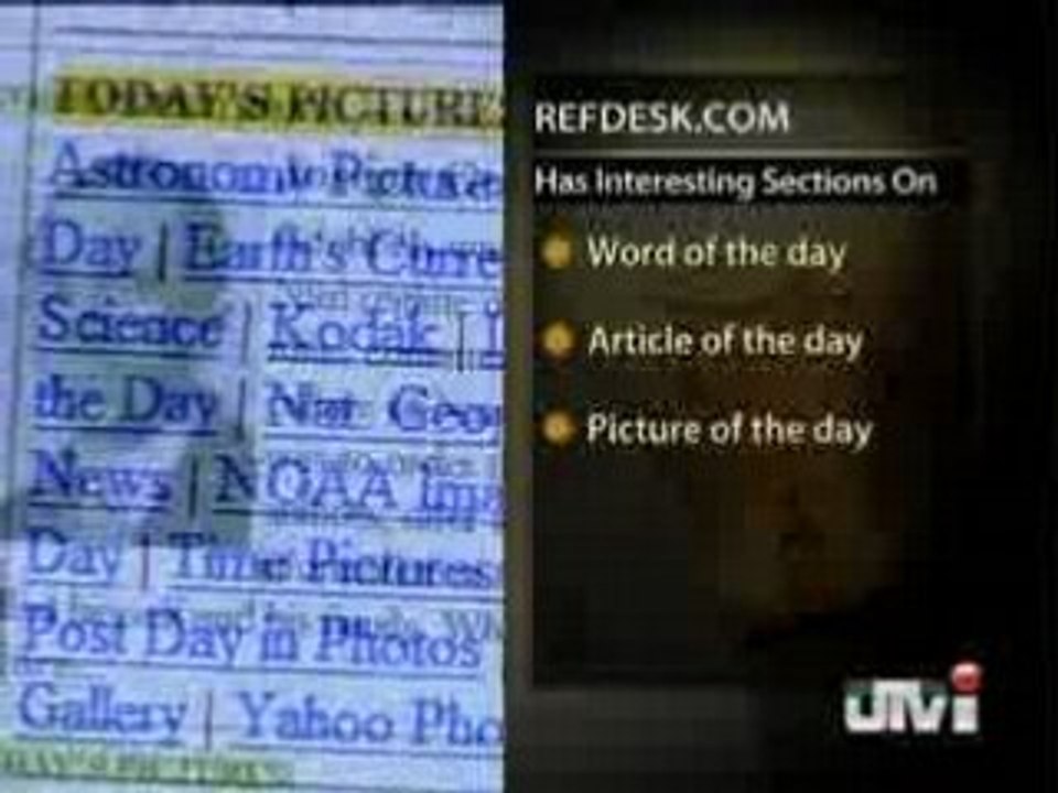 Log on to Refdesk.com