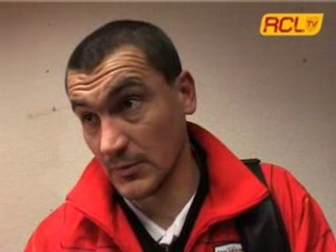 SOCHAUX - LENS INTERVIEWS JOUEURS ET STAFF LENSOIS