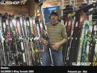 Ski SALOMON X-Wing Tornado modèle 2009