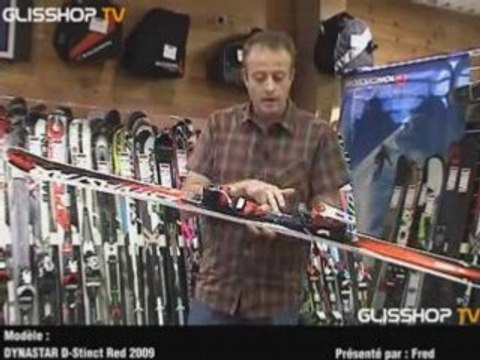 Ski DYNASTAR D-Stinct Red modèle 2009