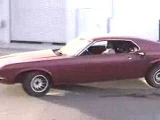 mustang burnout