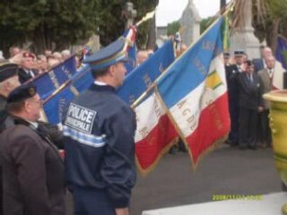 AGDE - 2008 - Cérémonie du 11 Novembre 2008