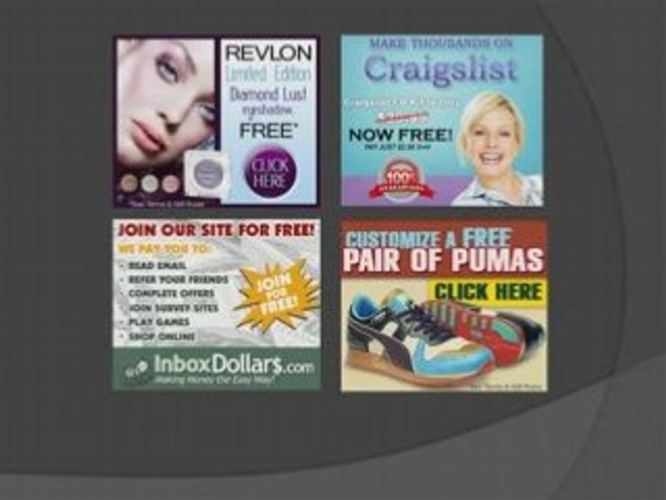 Free stuff on the internet