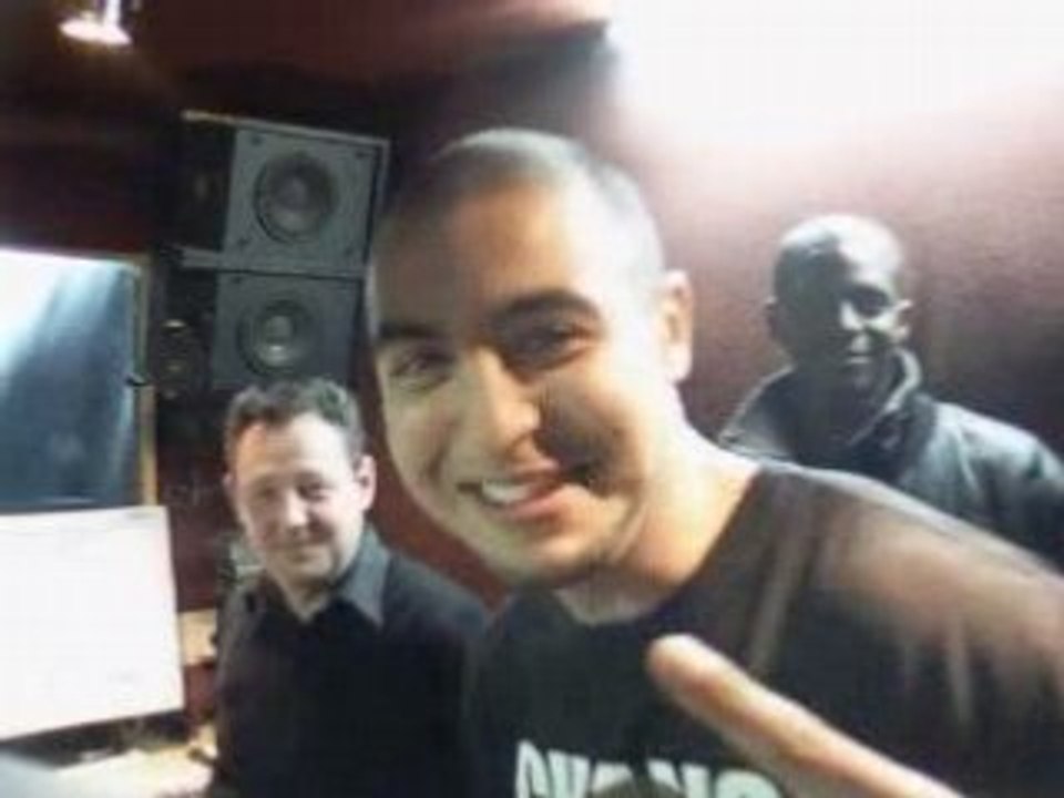 Keight et Amaz en studio  le 5 novembre 2008