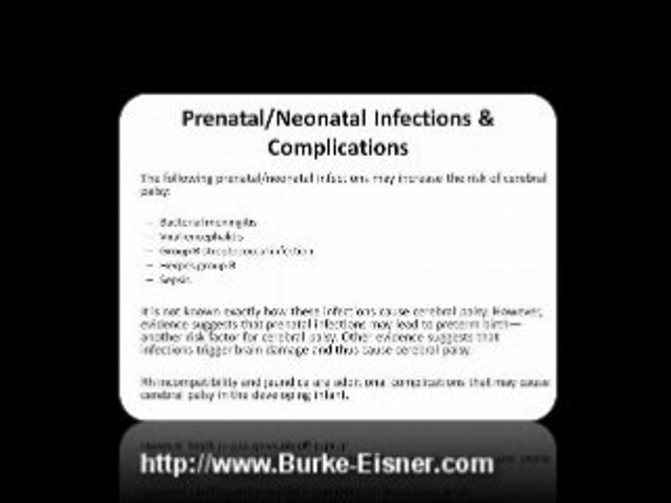 Cerebral Palsy Causes