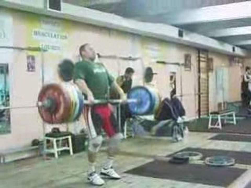 david papo epaule jete à 167.5 kg , objectif 170 kg