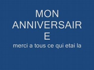 Mon annif 25 ans