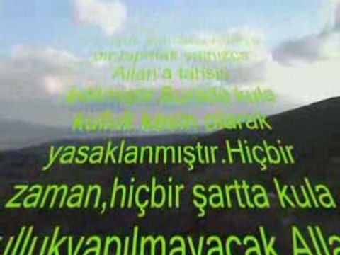 İlahi Allah Rızası- Allaha Kulluk