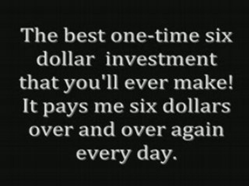 $6 Dollar Millions - Makes It Possible!