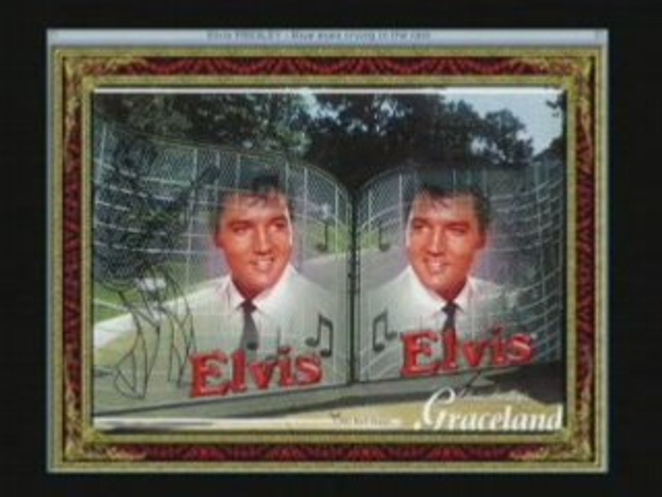 Blue eyes crying in the rain : Elvis par kristof Daka