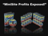 Revealed...Free Mini Site Videos. Mini-site Profits Exposed.