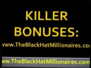 The Black Hat Millionaire Review Bonus Chris Canos