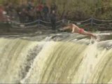 Waterfall diving: Guinness World Record Day