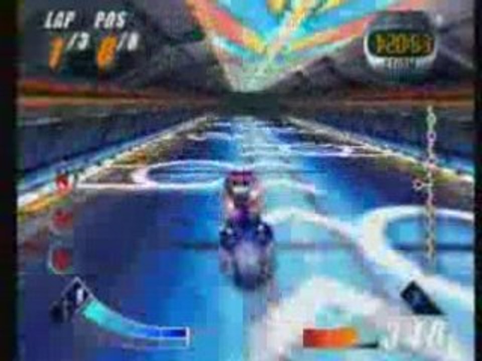 jeu N64 courses de Motos futuristes armées : Extreme G2