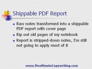 Always Write a Report About What You Learned