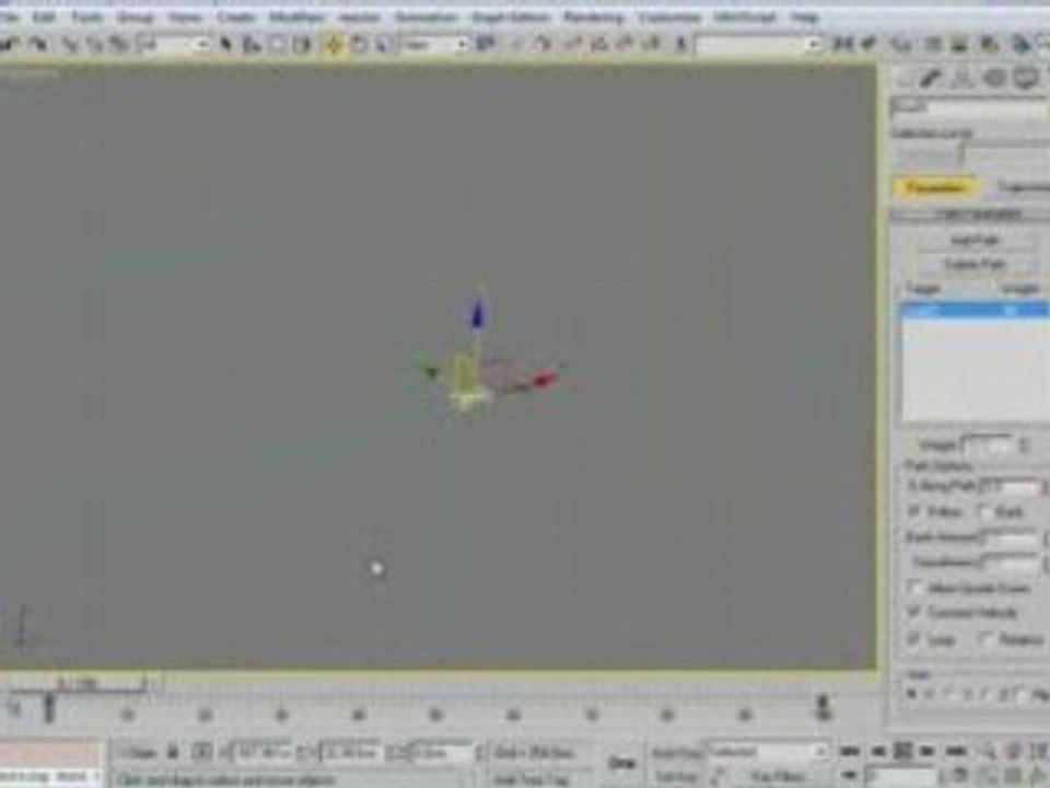 Tuto Animation_Path constraint