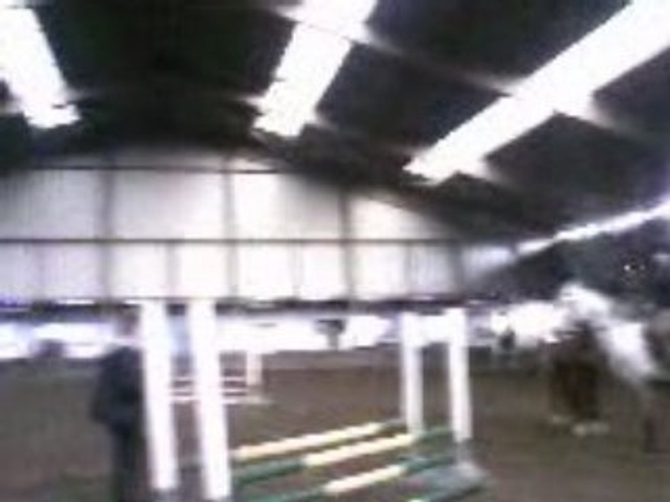 cindy  , moi ,  avec nos dadou a l'obstacle