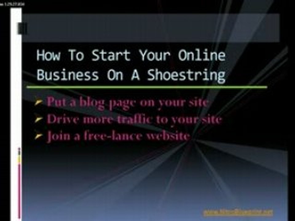 Steps to Start an Online Business on a Shoestring