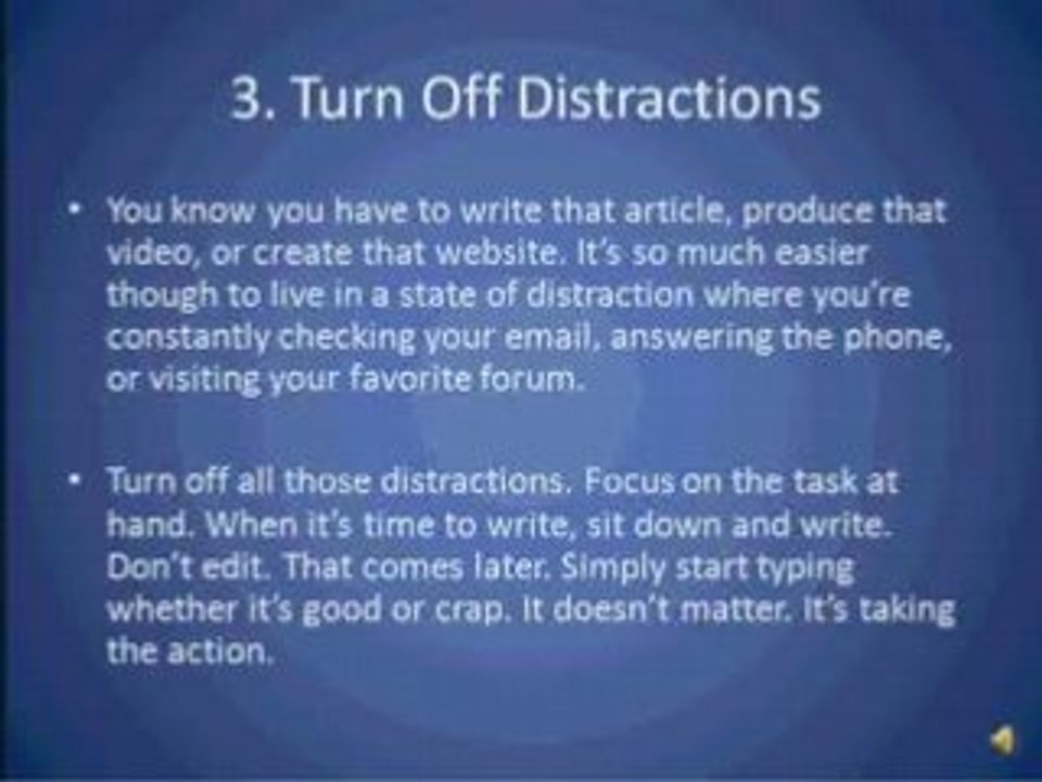 7 steps to avoid procrastination
