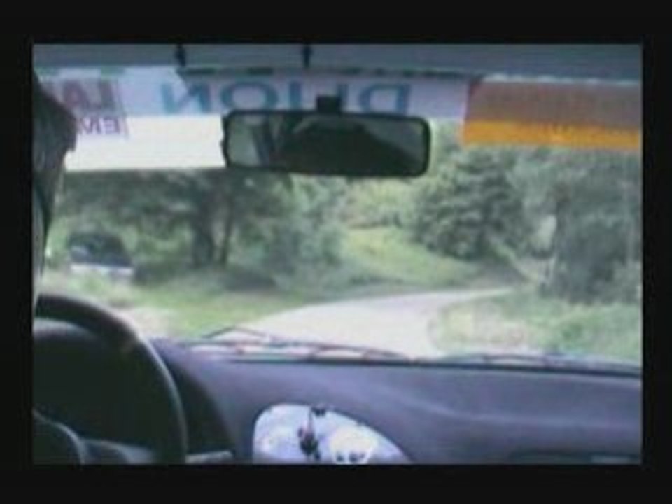 Rallye ain jura 2008 es corlier boyeux jacquet alex et antho