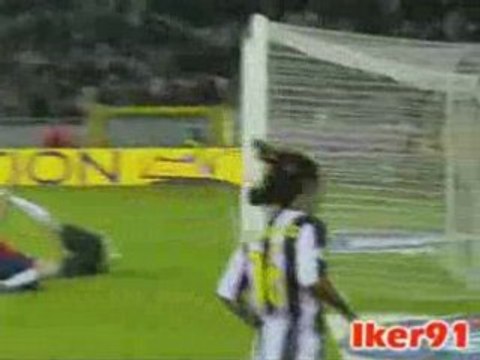 JUVENTUS TURIN - GENOA 4-1 BUT DE PAPASTATHOPOULOS CSC
