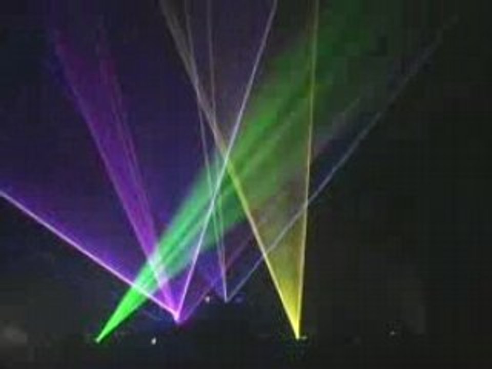 SELEM 2008 Laser Light Show Video - Part 2