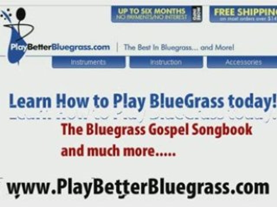 Bluegrass Music, Harmonicas & Dobros, Bluegrass Instruments