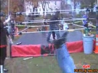 Devils Night Match 2 Hardcore Chase the Champion