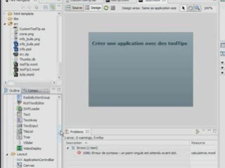 Tutoriel Flex: Créer des ToolTips (partie 1)