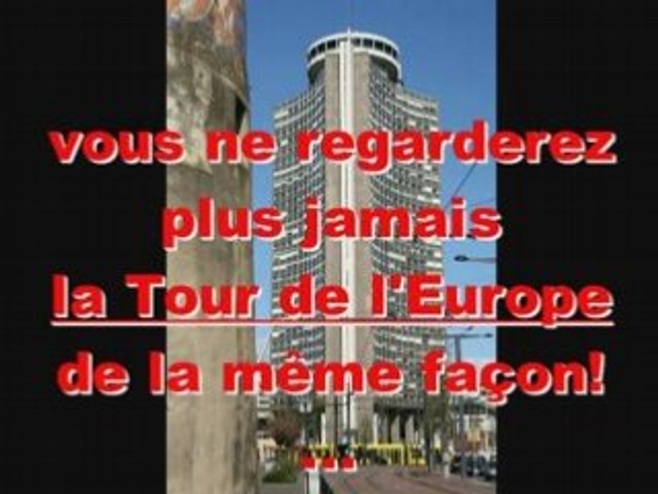 la tour de l'Europe des Franc maçon à Mulhouse