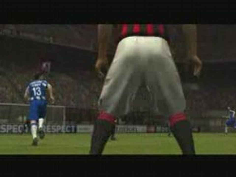 PES 2009 top buts - retournée lobée Seedorf - Silas