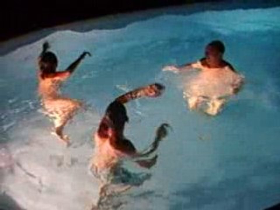 Piscine nocturne