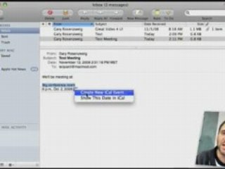 MacMost Now 159: Using Data Detectors