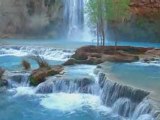 Havasupai Indian Waterfall Relaxation