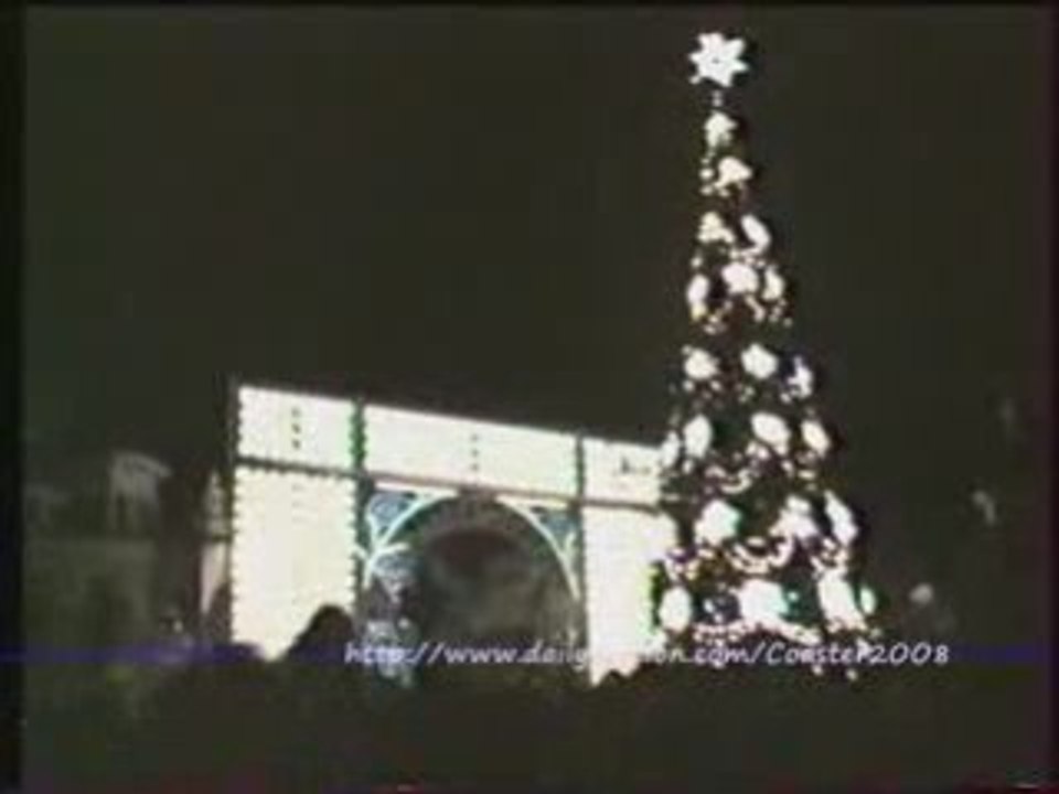Illumination du Sapin de Noël en 1996 à Disneyland Paris !