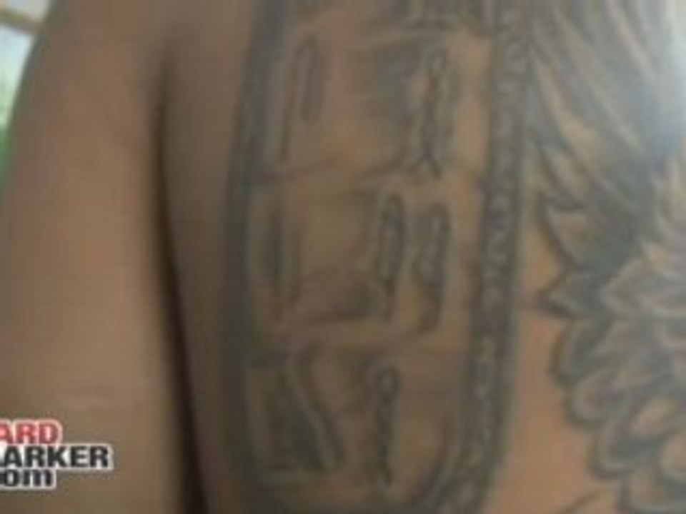 Rasheed Wallace's New Tattoo