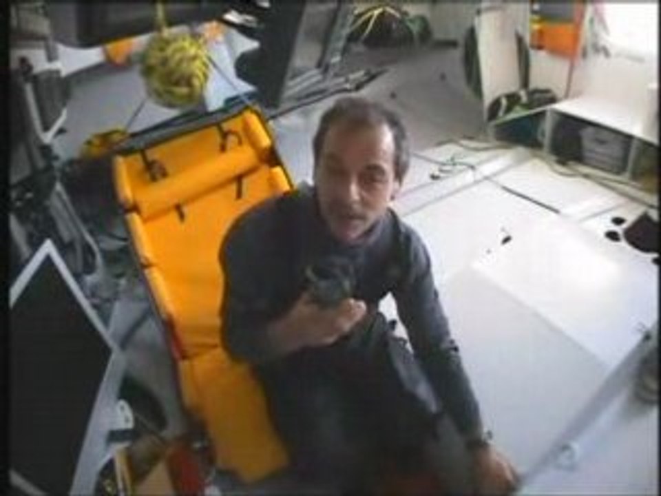 Marc Guillemot sur Safran le 14 novembre