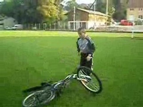 stoping en velo rater XD